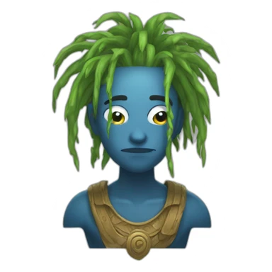 Rain god Anzar  sticker