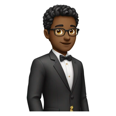 young and rich man sticker