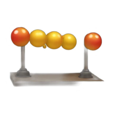 Newton cradle  sticker