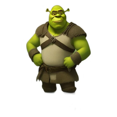 Shrek in swamp sticker