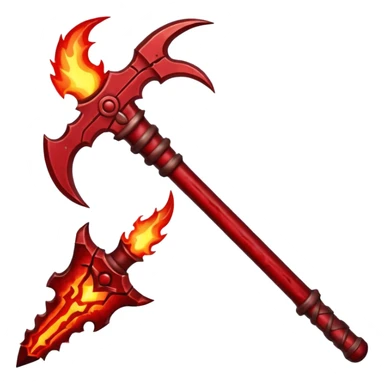 Blood of chaos in god of war  weapon sticker