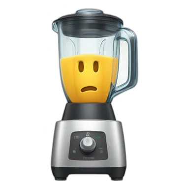 Blender logo cartoon sticker