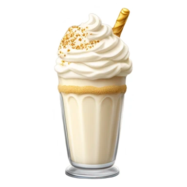 Vanilla dough milkshake sticker