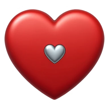 heart with a magnet above it sticker