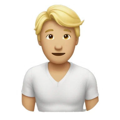 un emoji qui rigole rit et pleure en même temps sticker