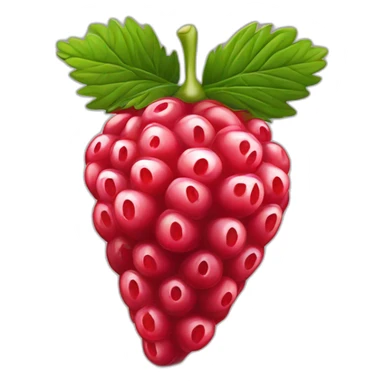 Fraise framboise myrtille sticker