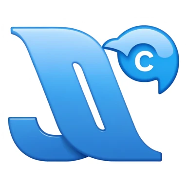 Coursera logo, online learning platform, blue 'C' letter sticker