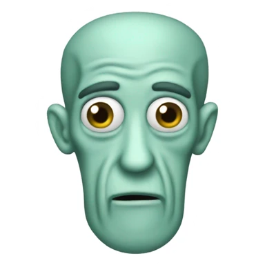 Sigma Squidward sticker