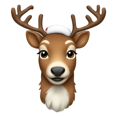 Christmas Reindeer sticker