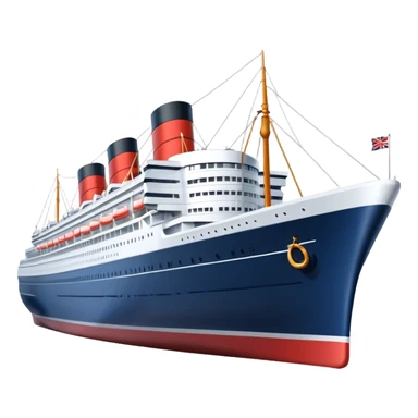 Queen Mary SHIP sticker