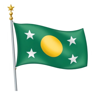 Faça um emoji da bandeira do estado de Rondônia sticker