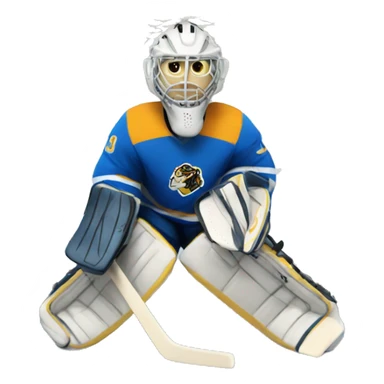 hockey goalie  sticker