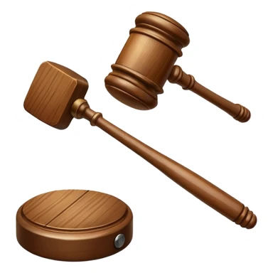 court hammer sticker