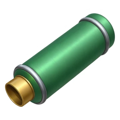 A green thick pipe from the Super Mario Games  sticker