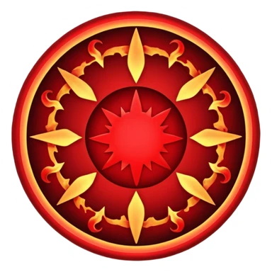 blood summoning circle sticker