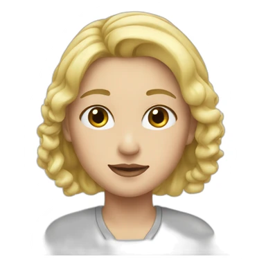 blonde cold dip sticker