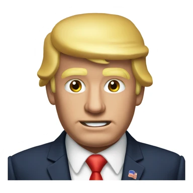 Donald trump Mr beast  sticker