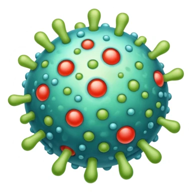 bacteria and virus sticker