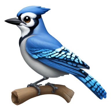 Blue jay sticker