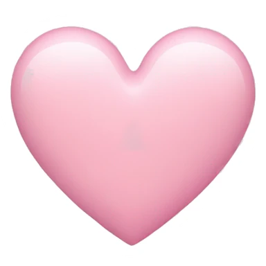 pastel pink heart sticker