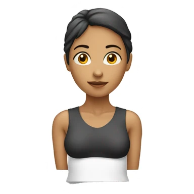 A women top anatomy for educational purposes sticker