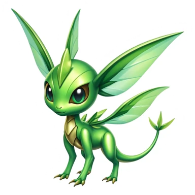 Shiny Exotic Celebi-Scyther-Hybrid-Creature sticker