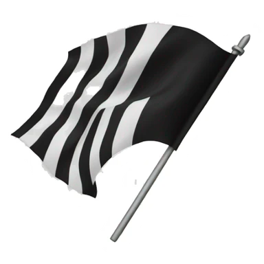 Bretagne flag Gwenn Ha du sticker