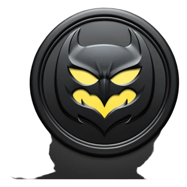 Batman sign sticker