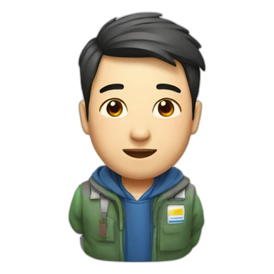 Chinese visa sticker