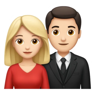 Crie uma figurinha pra stories de uma biblia aberta e um casal lendo (homem loiro e mulher branca cabelos pretos baixinha) sentados de costas o homem é loiro e a mulher branca do cabelo preto  sticker