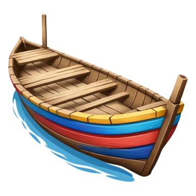 philippine local island boat with two logs on the side sticker