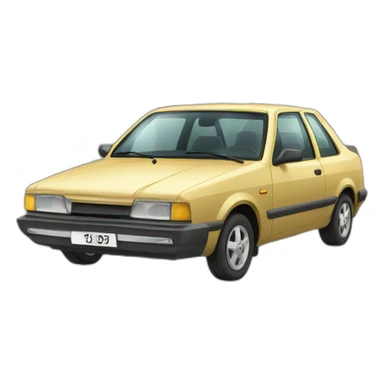 Voiture qui se gare sticker