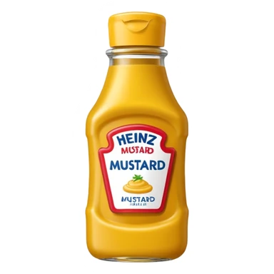 heinz mustard sticker