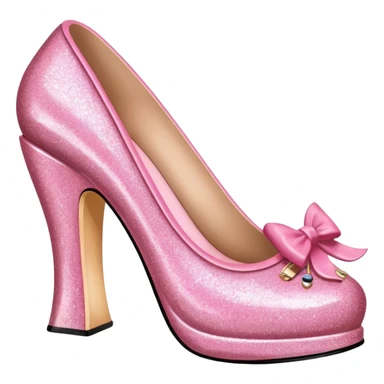 Betsey Johnson style spam meat shoe sculpture  sticker