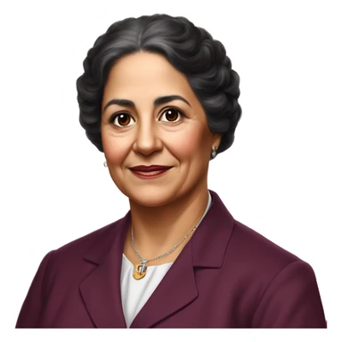 Julia Constancia de Burgos García was a Puerto Rican poet. As an advocate of Puerto Rican independence, she served as Secretary General of the Daughters of Freedom, the women's branch of the Puerto Rican Nationalist Party. young woman burgundy  sticker