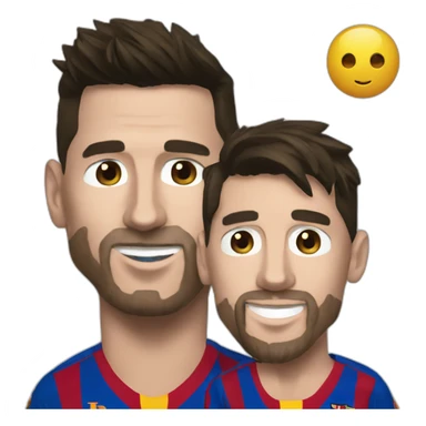 MESSI RONALDO sticker