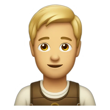 A beer drinker sticker