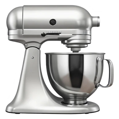 White kitchen mixer. sticker