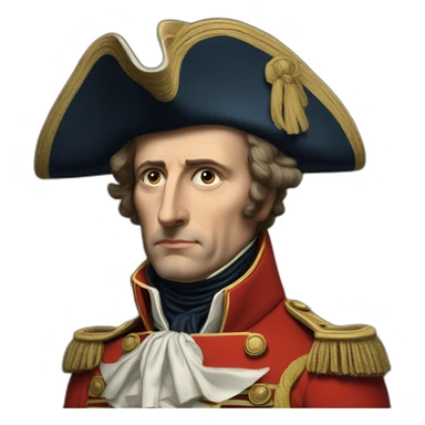 Napoleon réfléchit  sticker
