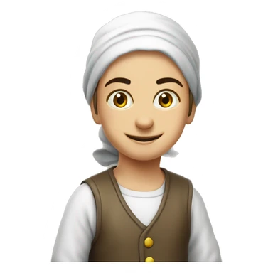 Çocuk melek. kanatlı. gülümseyen.elinde fotoğraf makinesi. sticker