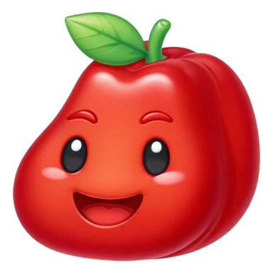 generate an emoji-style image of a gusher gummy sticker