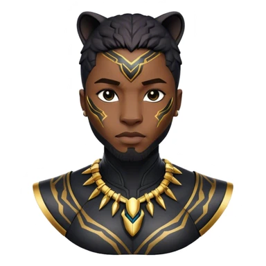 wakanda panther designer sticker