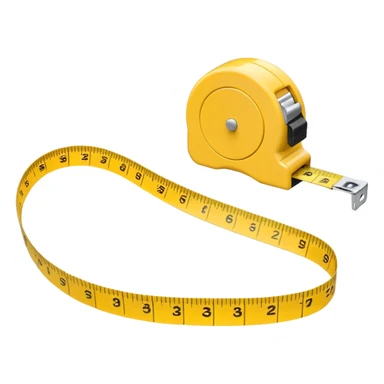 measuring-tape sticker