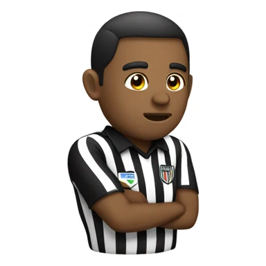 referee footbal sticker