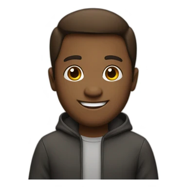 A unique smily sticker