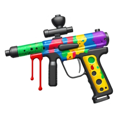 paintball-gun-splatter sticker