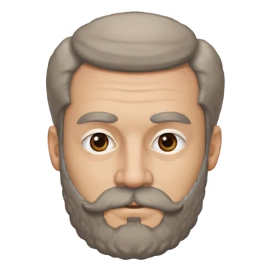 mutton chops beard sticker