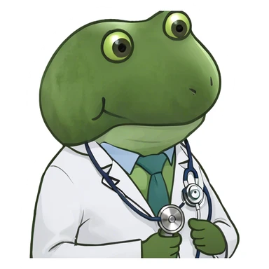 doctor bufo sticker