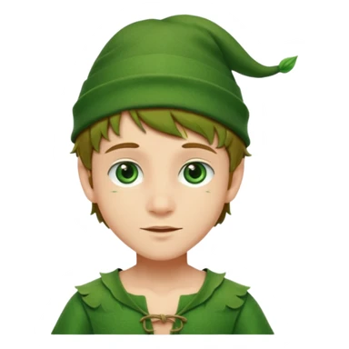 Fairytale character Peter Pan sticker