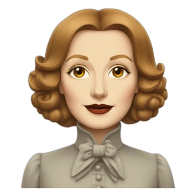 Greta Garbo sticker